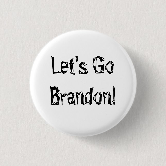 Let's Go Bandon Button (Vorderseite)