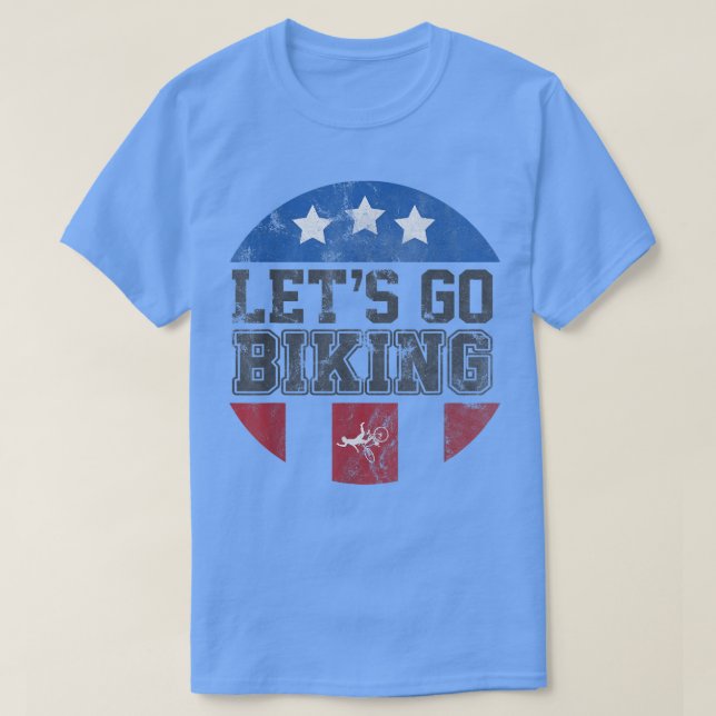 Let's Go Biking - Sarcastic Biker Lover1000 T-Shirt (Design vorne)