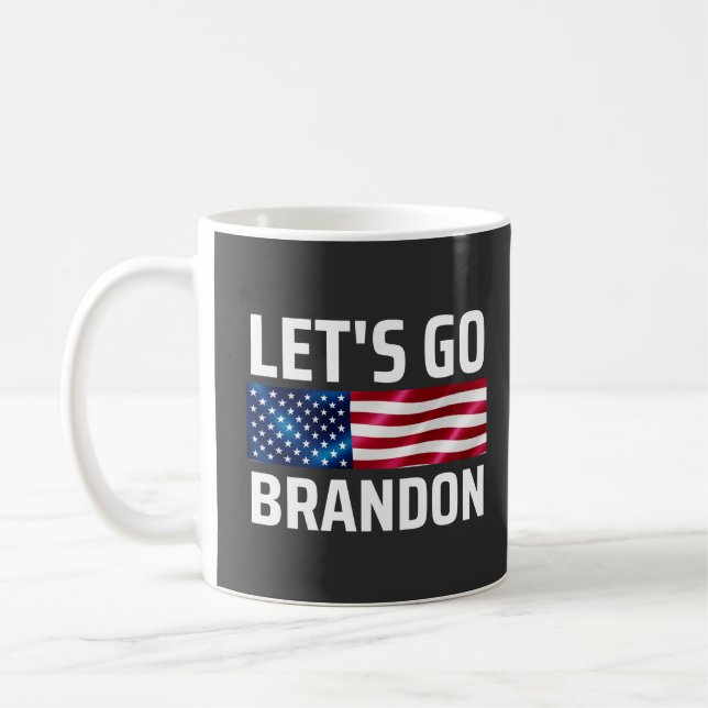 lets go brandon lets go brandon kaffeetasse (Links)
