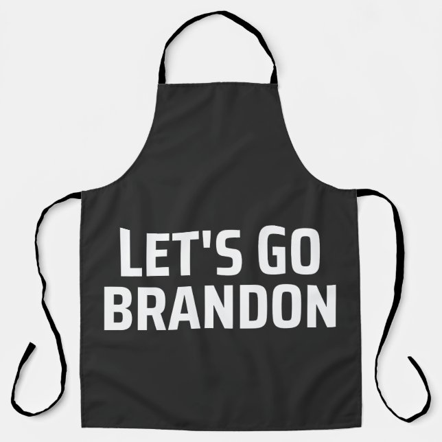 let's go brandon Magnet Schürze (Vorderseite)