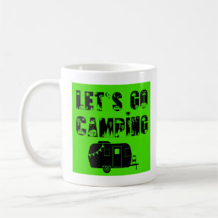 Let's Go Camping - Kleiner Anhänger - Kaffee-Tasse Kaffeetasse