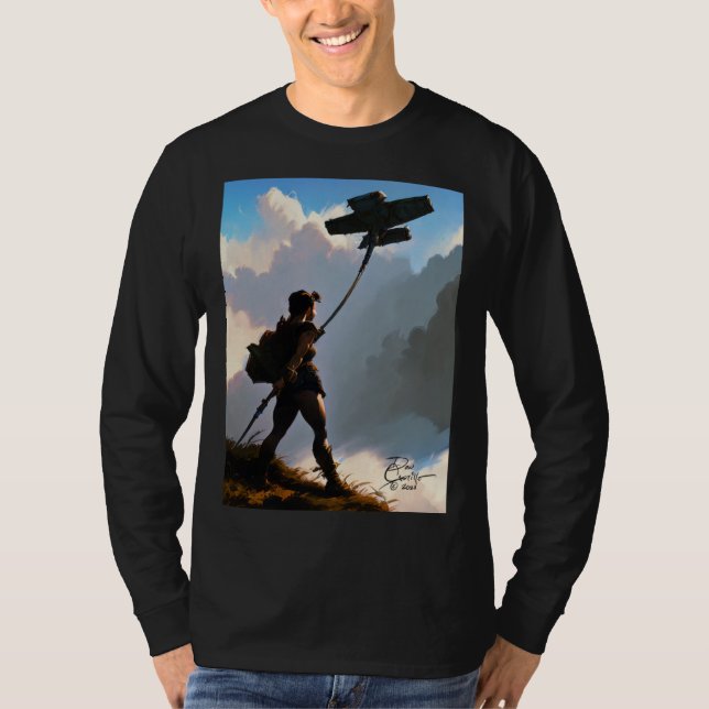 Let's Go Fly a Kite by Don Castillo Artist on FB T-Shirt (Vorderseite)