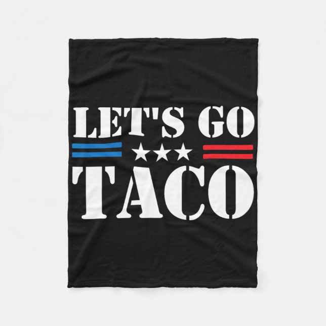 Let's Go Taco Let's Go Taco 2025  Fleecedecke (Vorderseite)