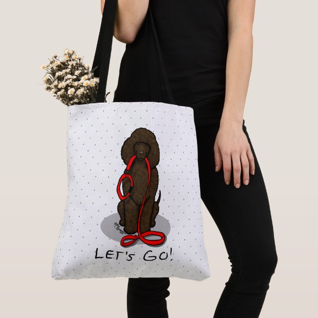 Let's Go! Walk Irish Water Spaniel Dog (liver 1) Tasche (Von Nahem)
