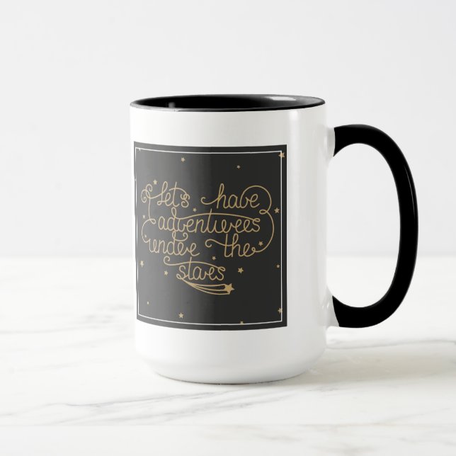 Lets haben Abenteuer Tasse (Rechts)