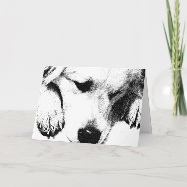 Let's have a brownie card karte (Vorderseite)