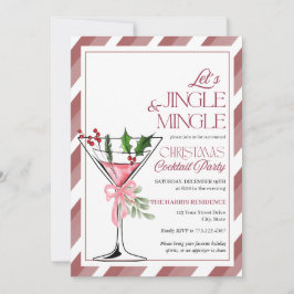 Let's Jingle and Mingle Holiday Party  Einladung