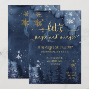 Let's Jingle & Mingle Holiday Party Einladung