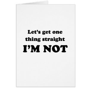 Lets obtiennent une chose droite