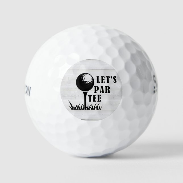 **LET'S PAR-T-SHIRT** GOLFBALLS GOLFBALL (Vorderseite)