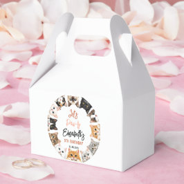 Let's Pawty Cat 5th Birthday | Custom Birthday Kid Geschenkschachtel