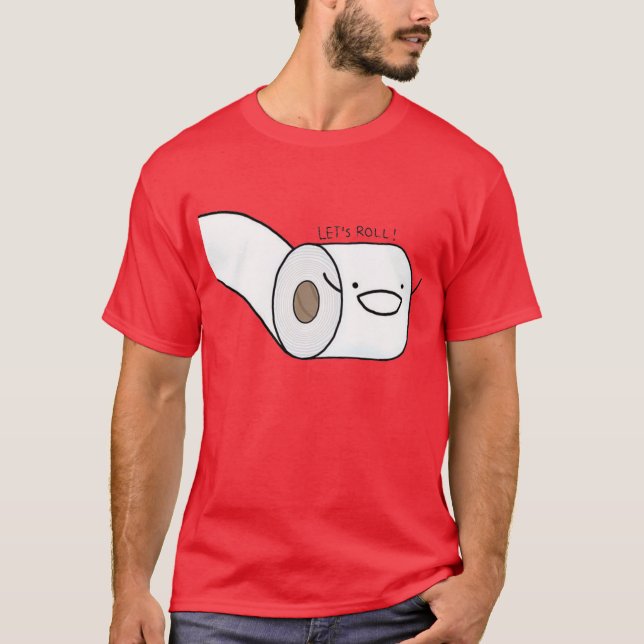 Let's Roll T-Shirt (Vorderseite)