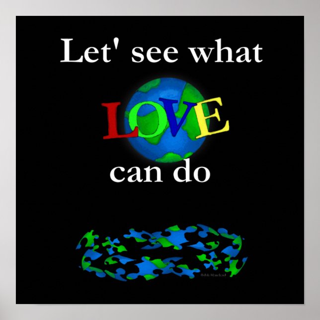 Let's See What Love Can Do Poster (Vorne)