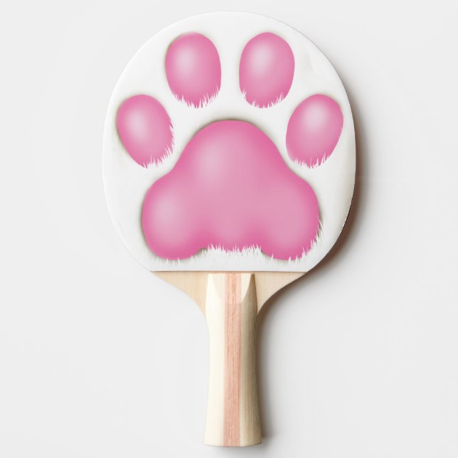 Let's smash it with the paw! tischtennis schläger (Vorderseite)