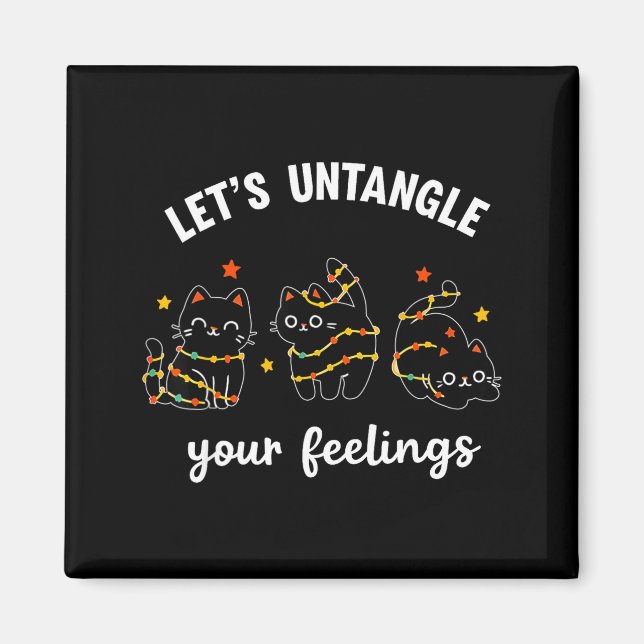 Let's Untangle Your Feelings School Counselor Chri Magnet (Vorne)
