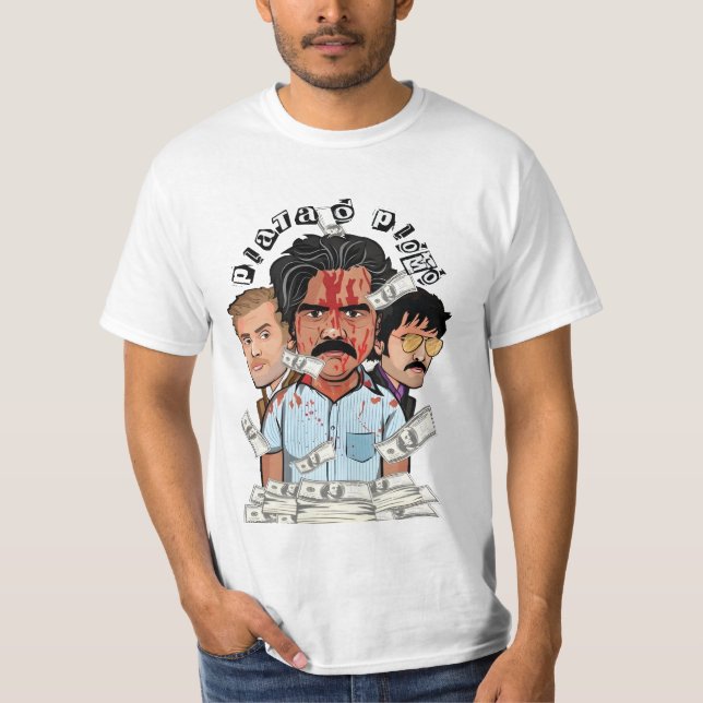 Lettbao Pablo Escobar T-Shirt (Vorderseite)