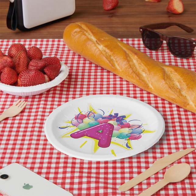 Letter A Celebration Paper Teller (Von Creator hochgeladen)