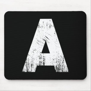 Letter A Family Chipmunk Group Match Halloween Mousepad