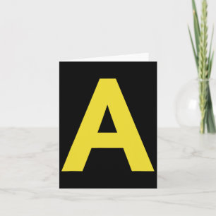 Letter A Funny Chipmunk Group Matching Halloween C Karte