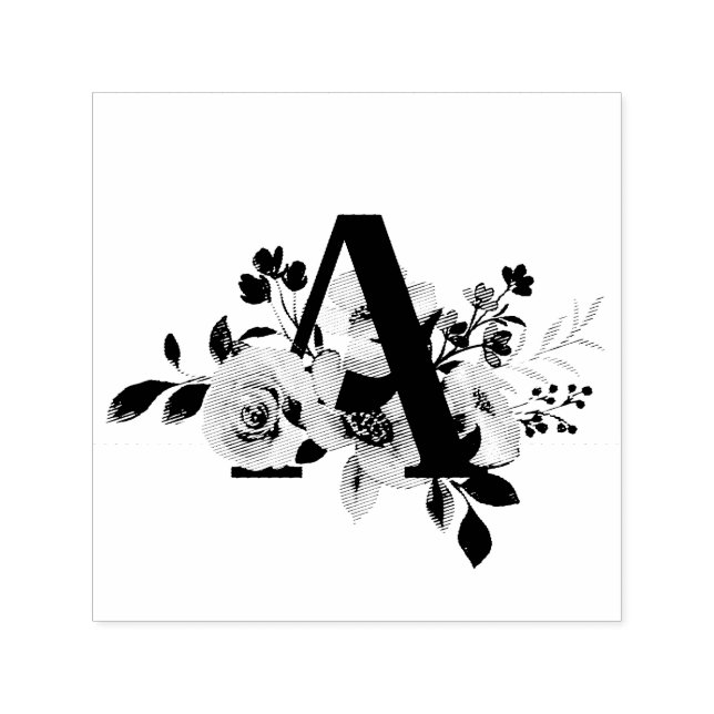 Letter A Permastempel (Design)