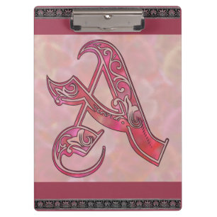 Letter A-Zwischenablage Klemmbrett