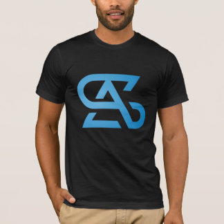 Letter AS oder SA-Design T-Shirt