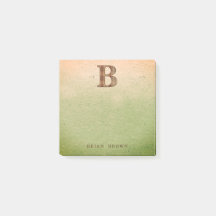 Letter-B-Holzkorn auf grünem beigem Grunge
