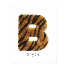 Letter-B-Tigerfell