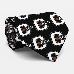Letter C Basketball Coach Krawatte