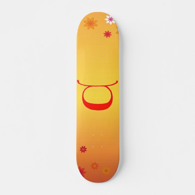 Letter C-Skateboard Skateboard (Vorne)