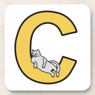 Letter C-Untersetzer Getränkeuntersetzer