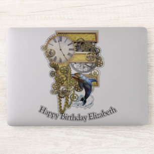 Letter E Birthday Anpassungsaufkleber Aufkleber