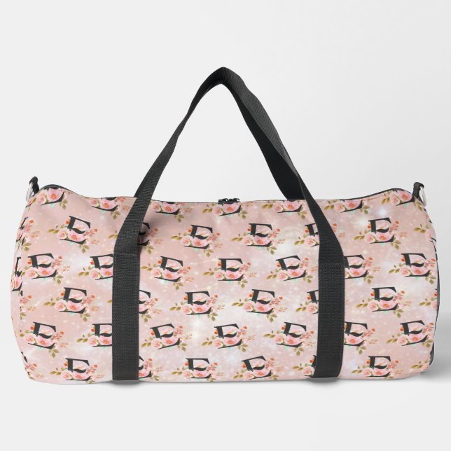 Letter E Duffle Bag (Vorderseite)