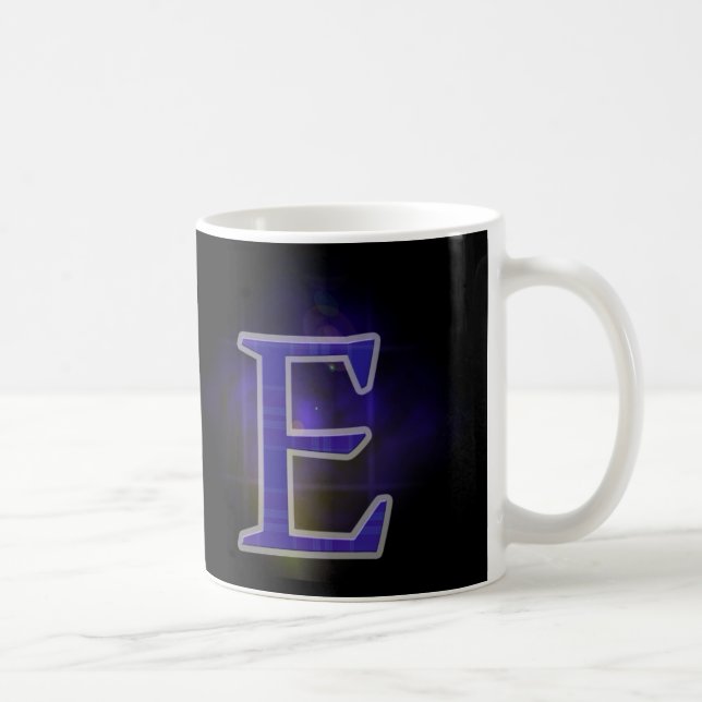 Letter E Kaffeetasse (Rechts)