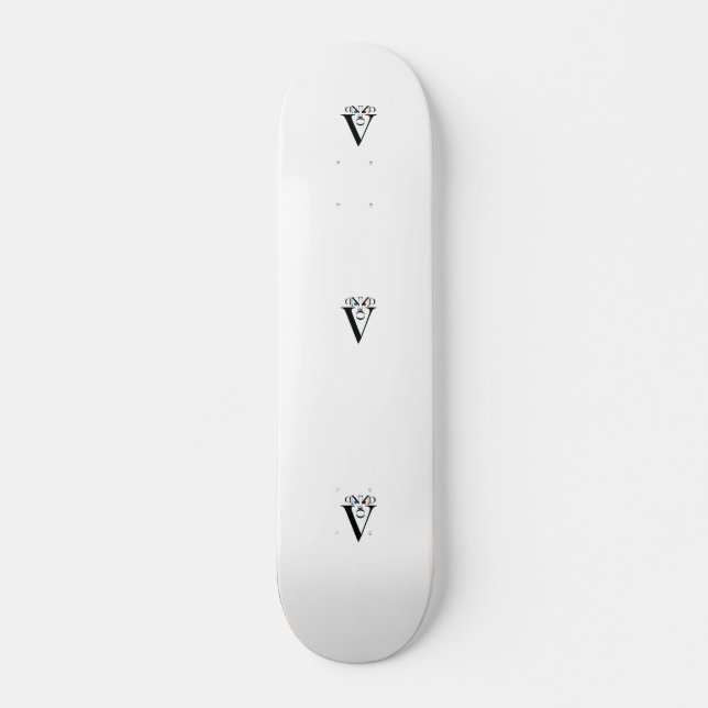 Letter Face Skateboard (Vorne)