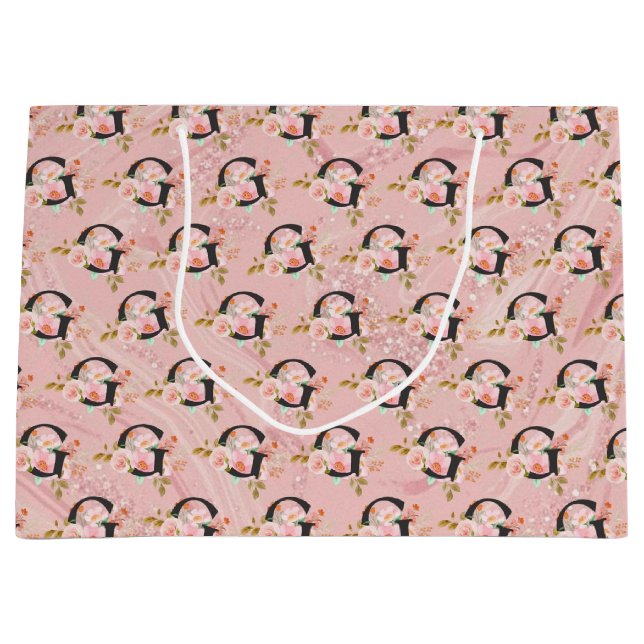 Letter G Große Geschenktüte (Vorderseite)