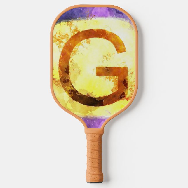 Letter G Pickleball Paddle (Vorderseite)