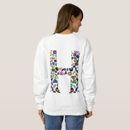 Letter H Monogram Sweatshirt