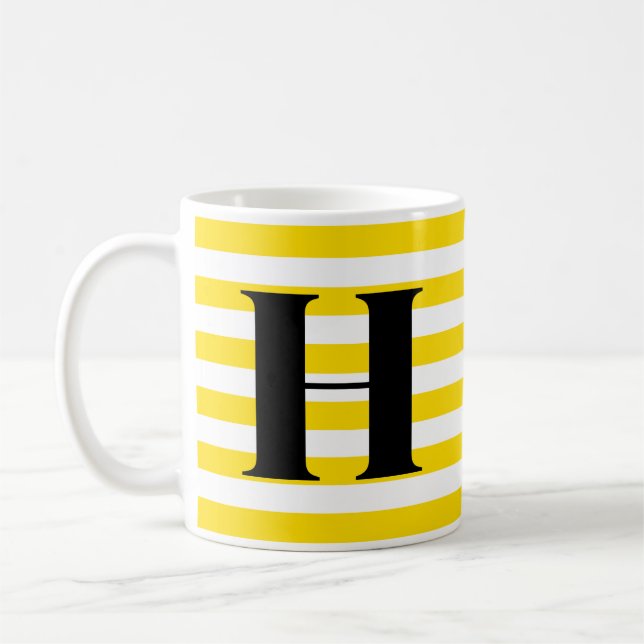 Letter H-Tasse Kaffeetasse (Links)