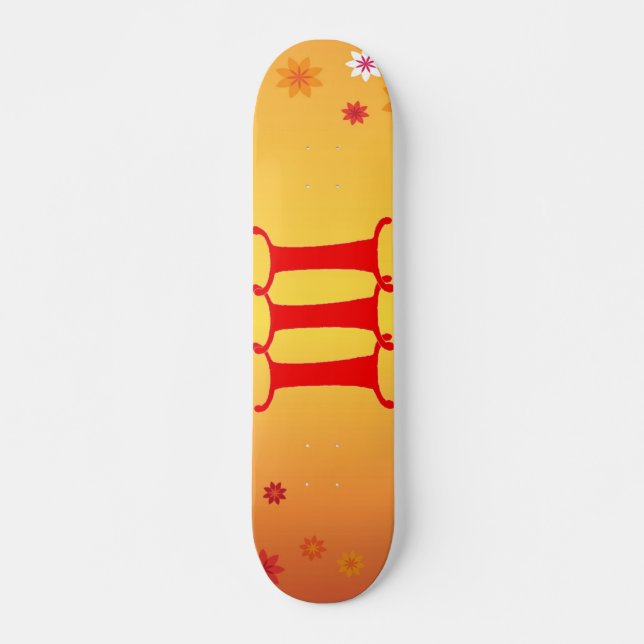 Letter I Skateboard (Vorne)