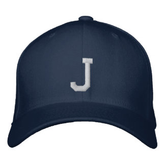 Letter J baseball cap jesus hat Bestickte Baseballkappe