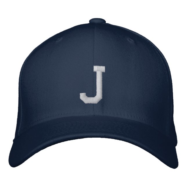 Letter J Baseballkappe Jesus Hut  (Vorderseite)