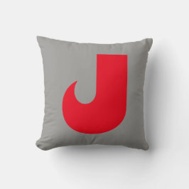 Letter J Design. Kissen