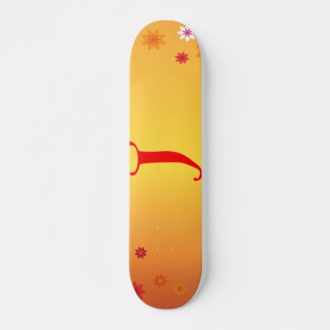 Letter J Skateboard (Vorne)