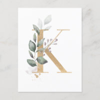 Letter K Monogram