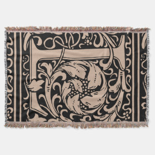 Letter L mittelalterliche Monogram Art Nouveau Decke