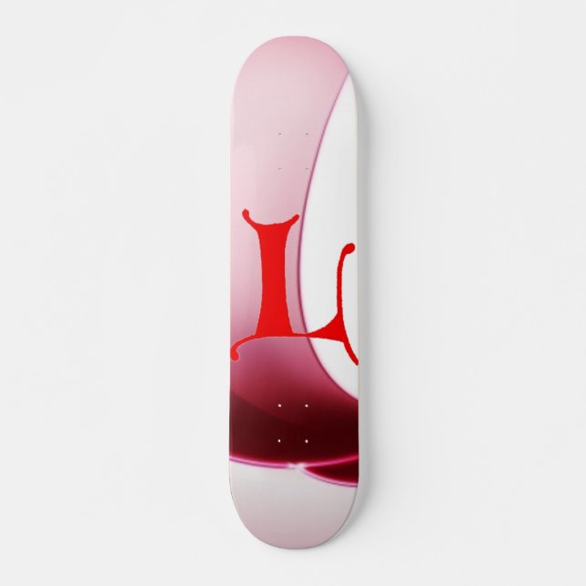 Letter L Skateboard (Vorne)