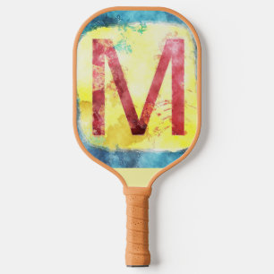 Letter M Pickleball Paddle