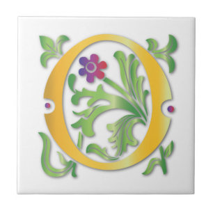 Letter O Monogram-Lilie Fliese