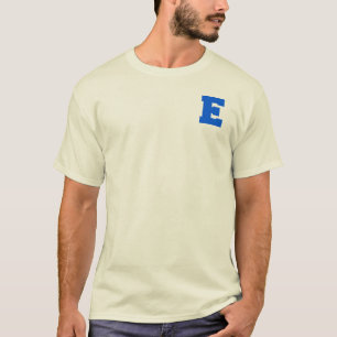 Letter Pride E Blue.png T-Shirt